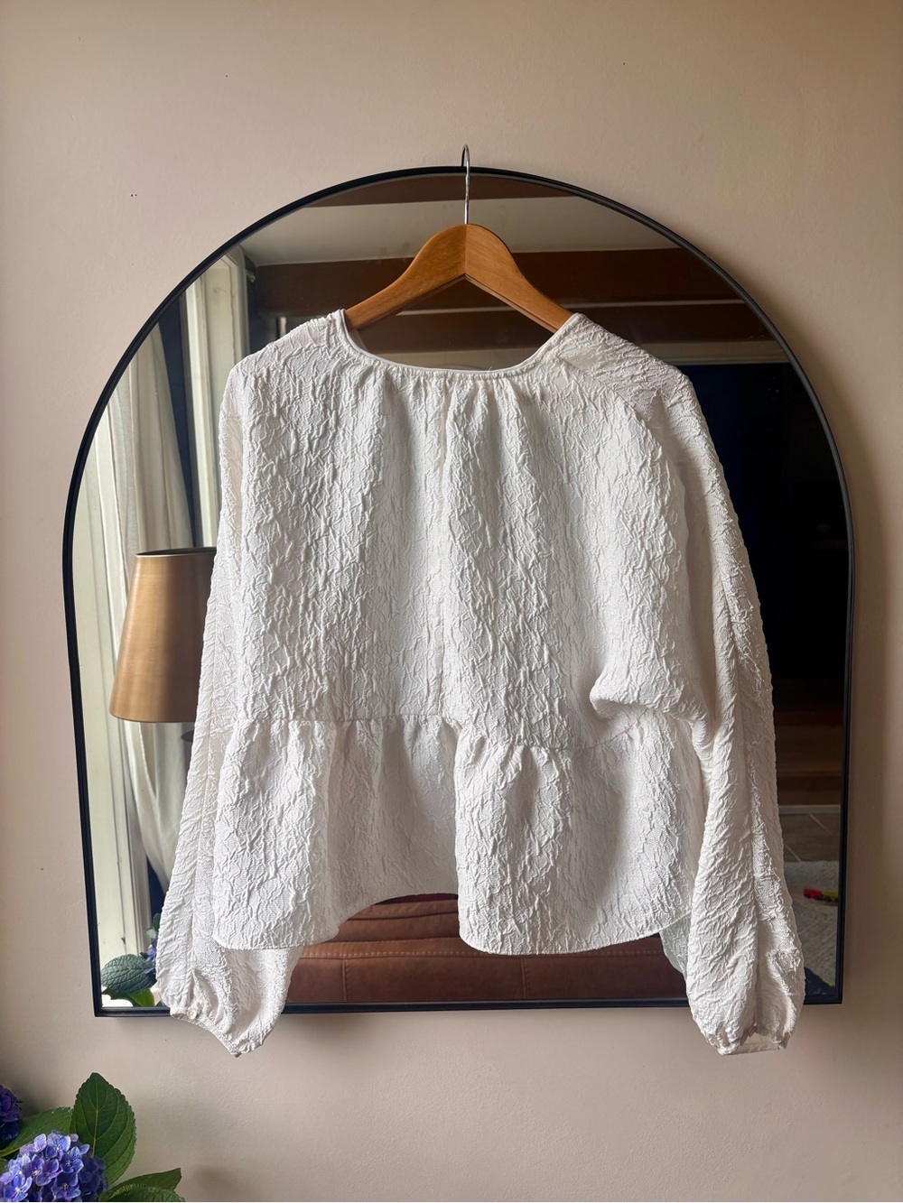 WILFRED | peplum Espace top | size medium - Picture 4 of 6